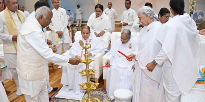 विश्व शांति और सशक्त भारत के संकल्प के साथ ब्रह्माकुमारी कार्यकारिणी की वार्षिक मीटिंग का शुभारंभ